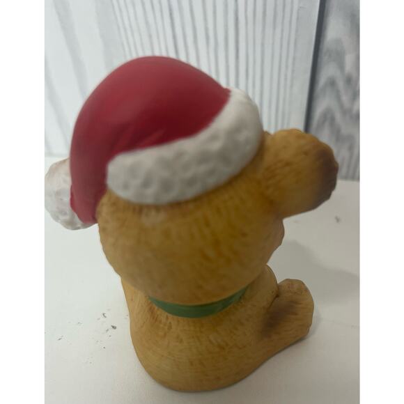 Vintage Lefton Ceramic Christmas Xmas Mouse Figurine - Picture 3 of 6